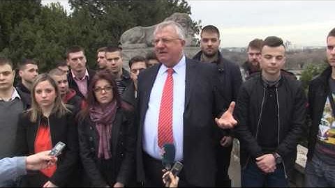 Prof. dr Vojislav Šešelj  susret sa studentima