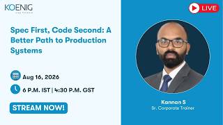Spec First, Code Second: A Better Path to Production Systems