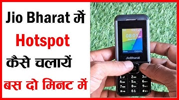 Jio Bharat Phone Me Hotspot Kaise Connect Kare | Jio Bharat Phone Hotspot