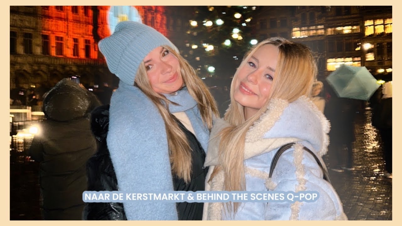 BEHIND THE SCÈNES QPOP, KERSTFEESTJE EN SHOOTEN MET ELIEN - steffi mercie
