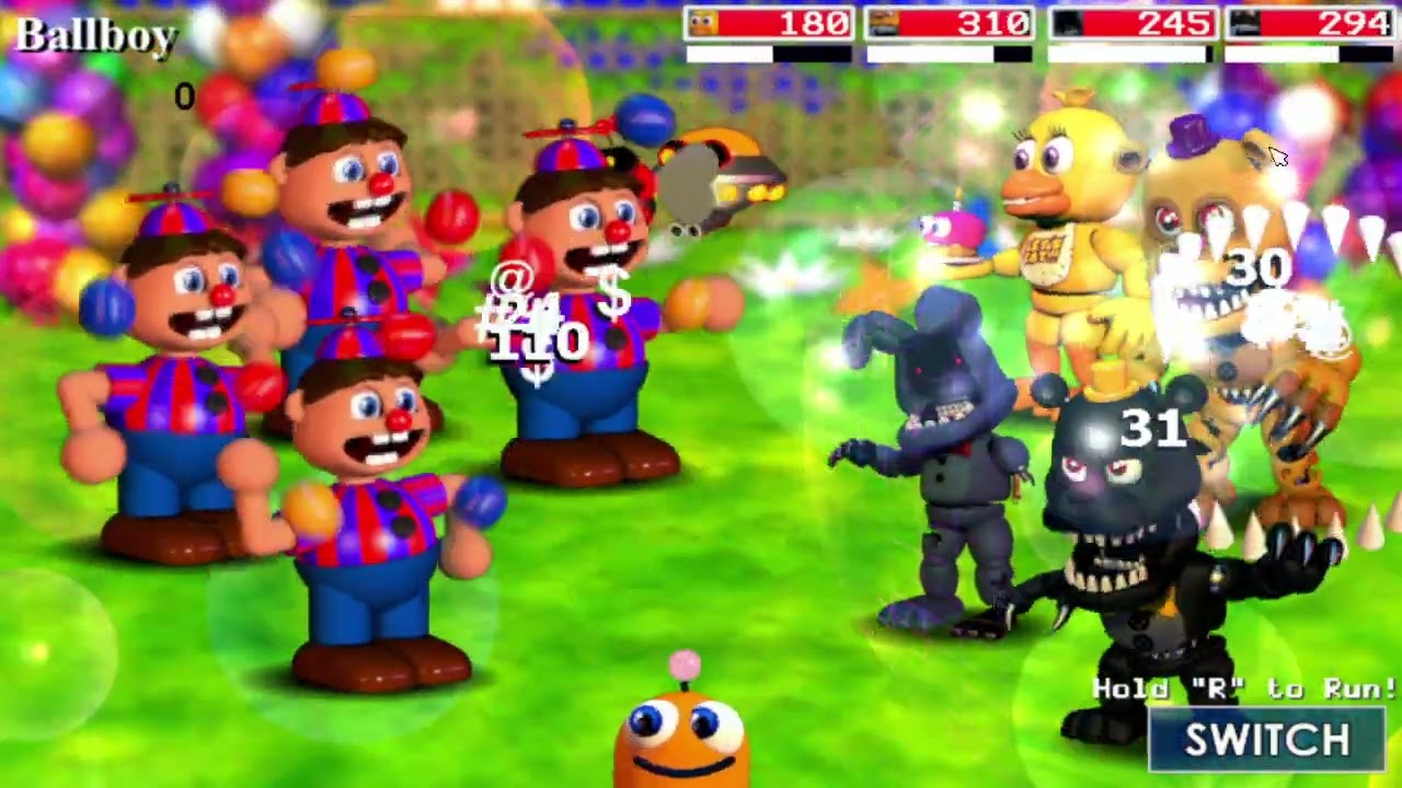 FNAF WORLD REDACTED ПРОХОЖДЕНИЕ #4 Концовка Конец Света