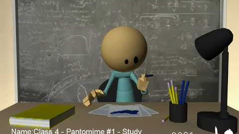 AnimationMentor - Class 4 - Pantomime#1