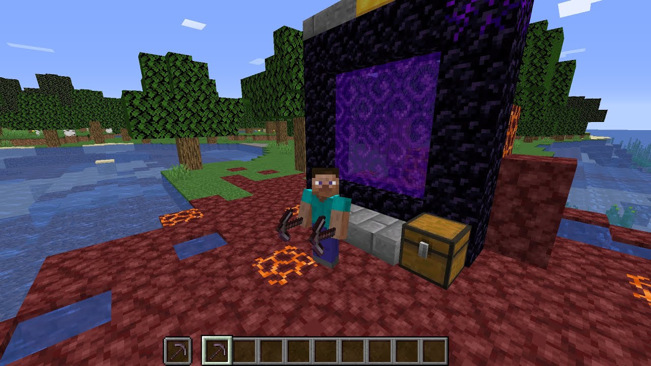 [SSG] Netherite Pickaxe Speedrun (