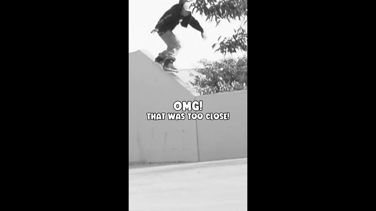 Haffey does a grind and almost gets hit by car! 😱👀 