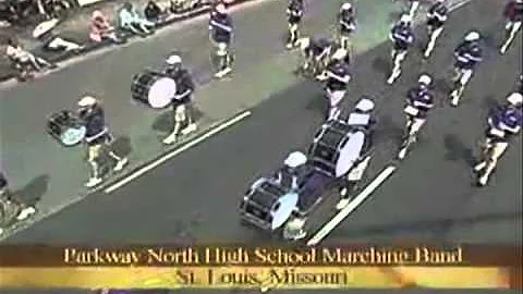 PNH Marching Viking Band in the King Kamehameha Pa...