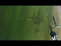 Taimen flyfishing drone footage of taimen refusing flies on munikan river