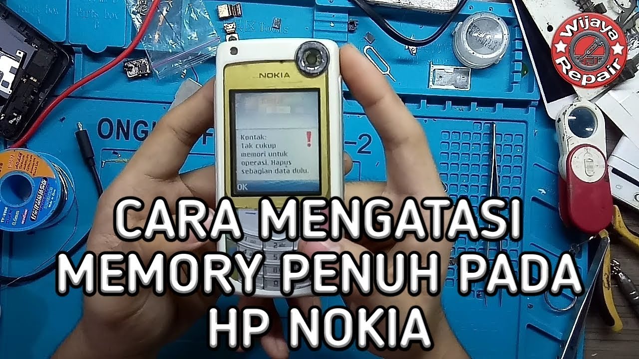 CARA MENGATASI MEMORY PENUH PADA HP NOKIA (FACTORY RESET)