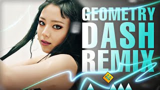 ITZY Not Shy (Geometry Dash Remix) M/V