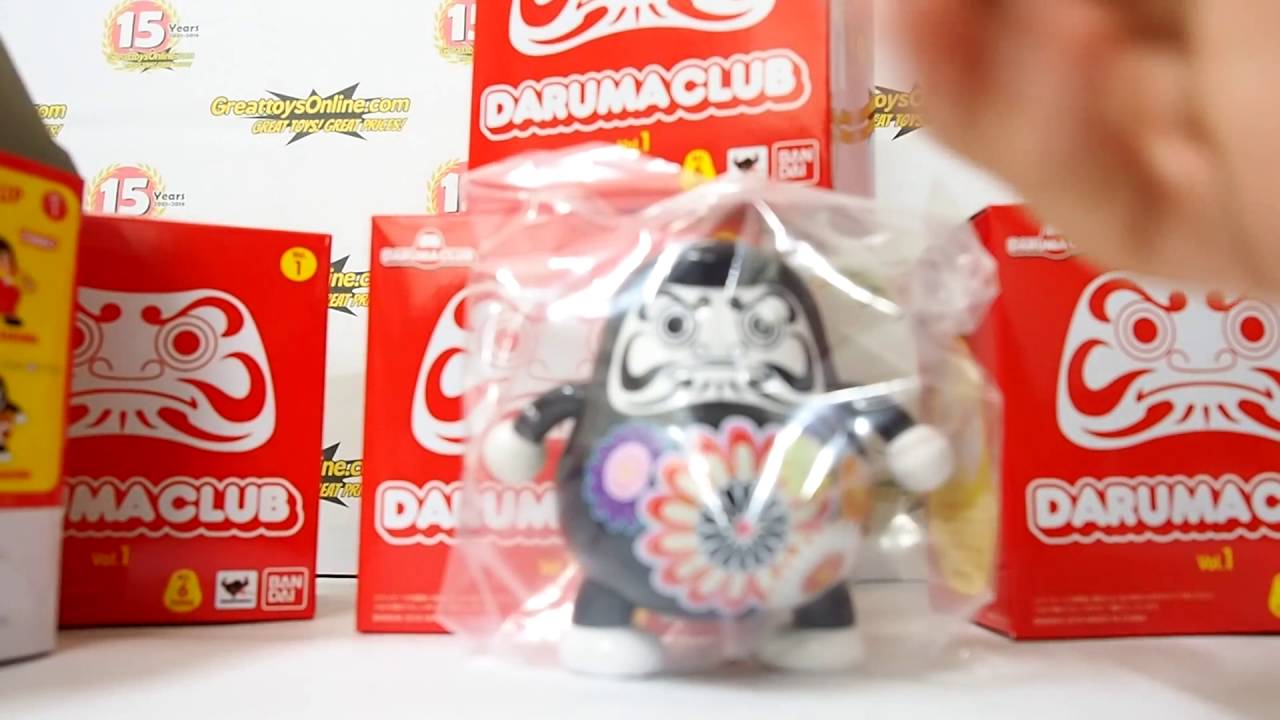 Quick Unboxing of Daruma Club Vol 1 by Bandai Collectors Division