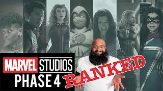 Ranking Phase 4 of the Marvel Cinematic Universe
