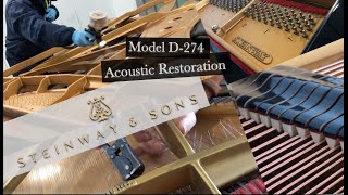 Steinway & Sons model D - Akoestiek revisie