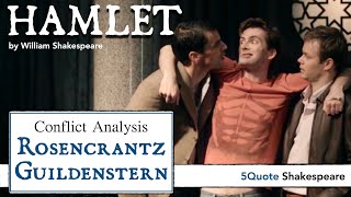 Hamlet Theme and Conflict Analysis: Self vs Society - Rosencrantz and Guildenstern