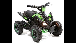 Un-Boxing & Building The Toxic Electric Mini Quad - FunBikes