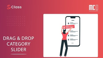 eClass   Learning Management System Drag and Drop Category Slider
