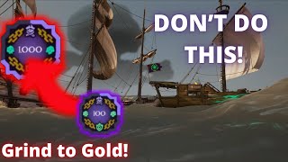 ONLY PROS DO THIS IN HOURGLASS! Sea of Thieves! Season 12! Grind to Gold #2!
