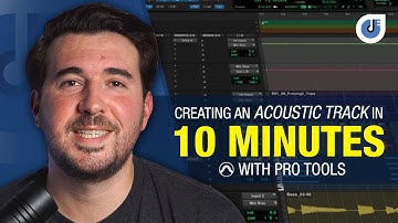Creating an Acoustic Track in 10 minutes | AVID Pro Tools | TJ | IMSTA Online