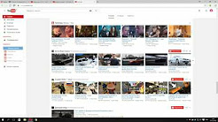 Checking main page on YouTube.