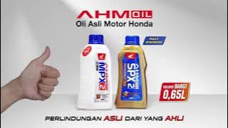 AHM OIL 0,65L  MPX2 DAN SPX2 !! Oli kemasan baru