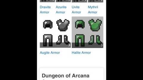 Divine RPG Mod Armor Overview Part 4