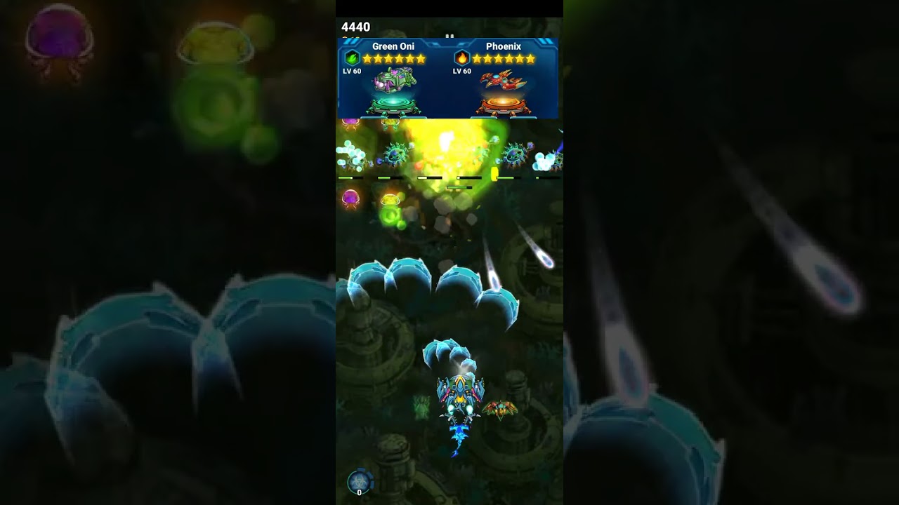 Atlantis Invaders game - all 43 drones