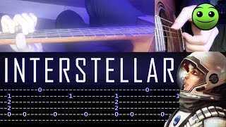 How to play 'Interstellar' Guitar Tutorial [TABS] Fingerstyle