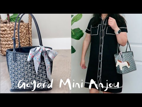 GOYARD MINI ANJOU  what's in my bag? 