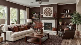 🤎 Timeless Farmhouse Rustic Fall Decor | The Beauty of Chocolate Brown & Cream screenshot 4