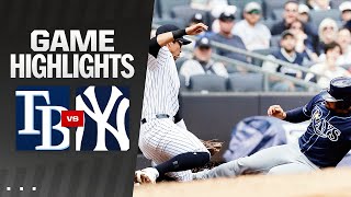 Rays vs. Yankees Game Highlights (4/20/24) | MLB Highlights