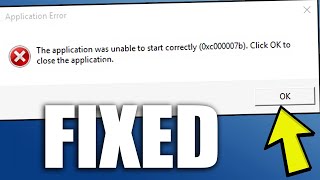 In this video i will show you how to fix: gta v - the application was
unable start correctly (0xc00007b). download directx:
https://bit.ly/2uodm2o downloa...