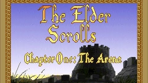 The Elder Scrolls: Arena - MIDI Game Soundtrack (Roland SC-55) - MS-DOS, 1994