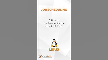 linux interview question job sheduling