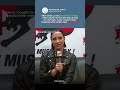 Demi Lovato answering  “a mug” when she was asked her favourite dish