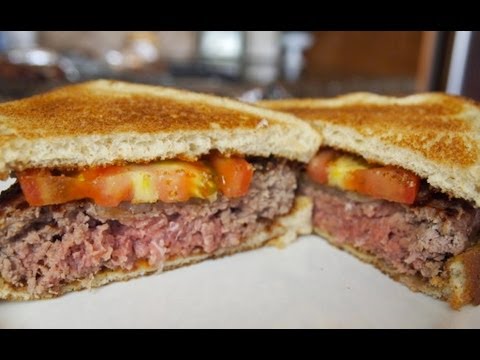 Louis&#39; Lunch Burger Recipe - YouTube