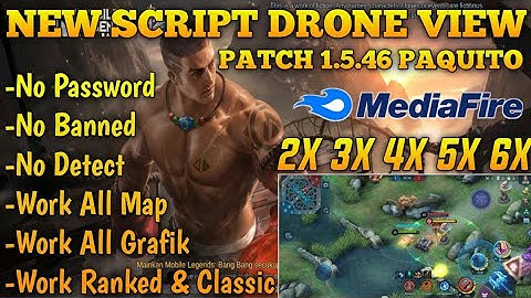 Drone View Terbaru Mobile Legends - Work All Map No Error No Banned || Update Paquito