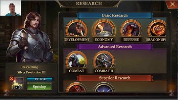 King of Avalon - Anniversary Feast - Research and Equipment