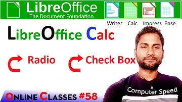 libreoffice calc form | form tutorial|radio box |check box | libreoffice| libreoffice kya hai |radio