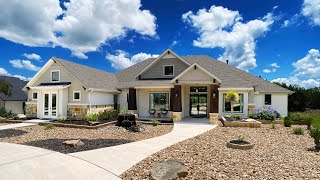 3700+ sq ft Sweetleaf Plan by Grand Endeavor Homes in New Braunfels, TX | Vintage Oaks | Preserve