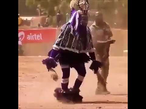 Bir değişik afrikalı dansı