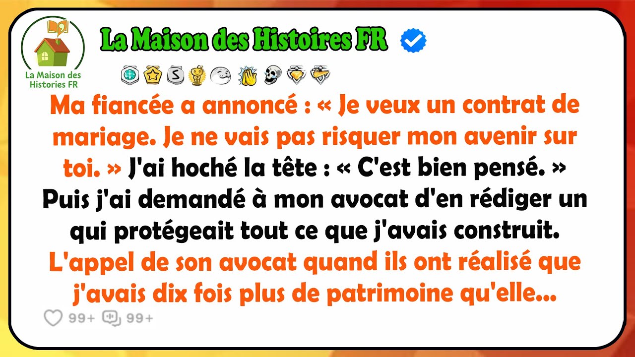 « Tu m’as menti par omission », m’a-t-elle craché au visage, les jointures blanches sur le dossier de sa chaise. Nous étions dans la salle de réunion de mon avocat, un jeudi à treize heures,...