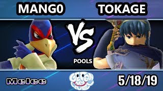 Goml 2019 Ssbm - Tokage Marth Vs. Mango Falco Smash Melee Tournament Pools