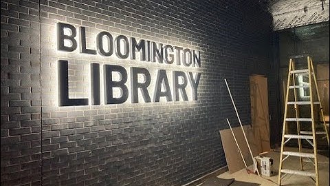 Library Tour - Starting Phase 2 of Construction