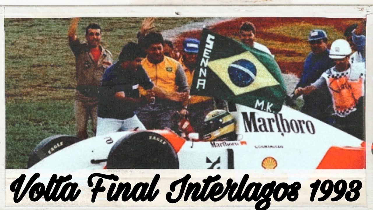 Última vitória de Ayrton Senna no Brasil, GP de Interlagos 1993 - YouTube