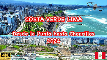 Lima Perú 🇵🇪: La Nueva Costa Verde 2024