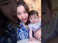 ketika biel . udah bisa ikutin gaya mama 😁 #biel #dennysumargo #cioliv #lucu