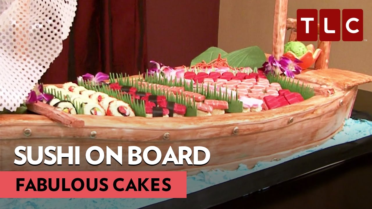 Sushi (Cakes) on Board! | Fabulous Cakes | Sweet AF 