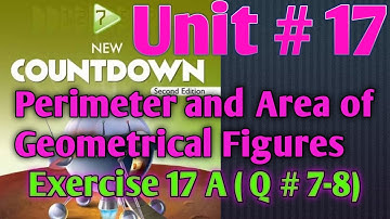 Countdown 7 Exercise 17 A Q # 7-8 | Oxford new countdown 7 |Countdown 7 Exercise 17 A | Ex # 17 A
