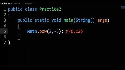 Java Math.pow