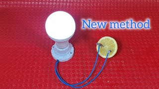 How to generate free energy with lemon (220v) 100% working - Amazing Tips