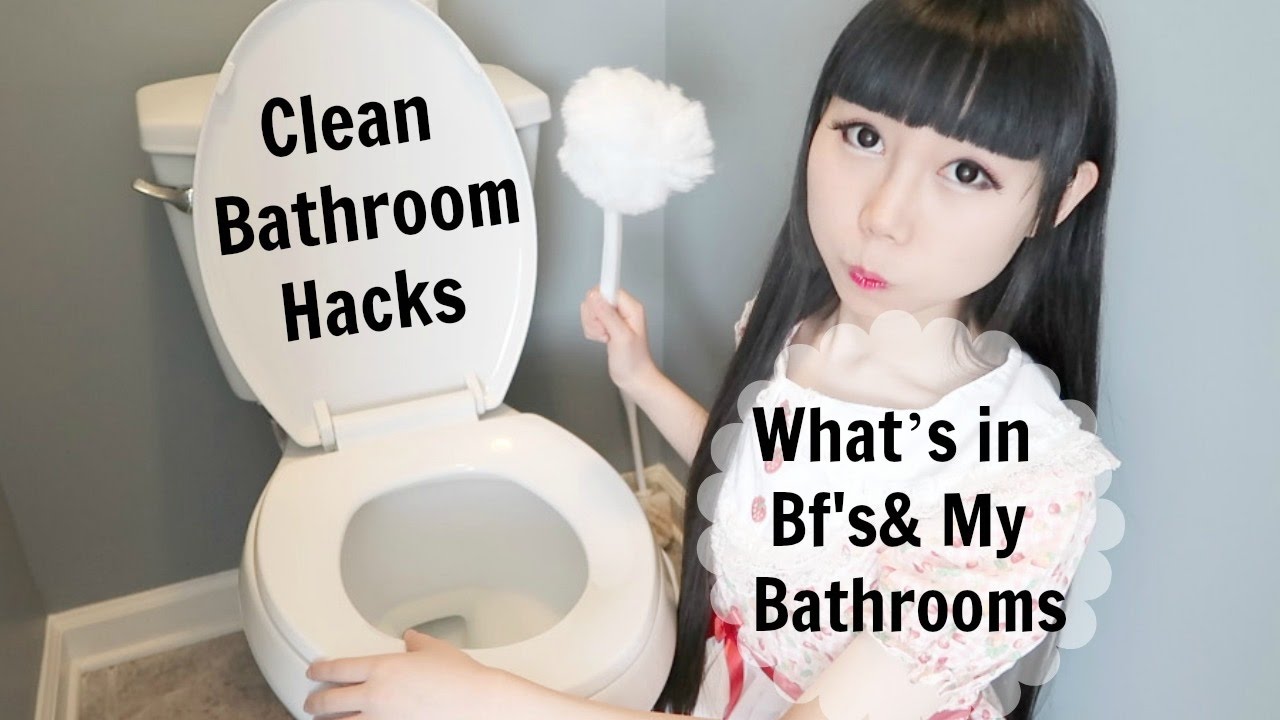 Clean Boyfriend’s and My Bathrooms|Bathroom Hacks&Organization&Decoration Ideas