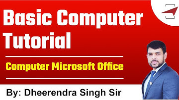 Microsoft Office क्या होता है | Basic Computer Tutorial | By Dheerendra Sir